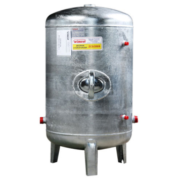 Zbiornik hydroforowy 200 L pionowy z wyposażeniem